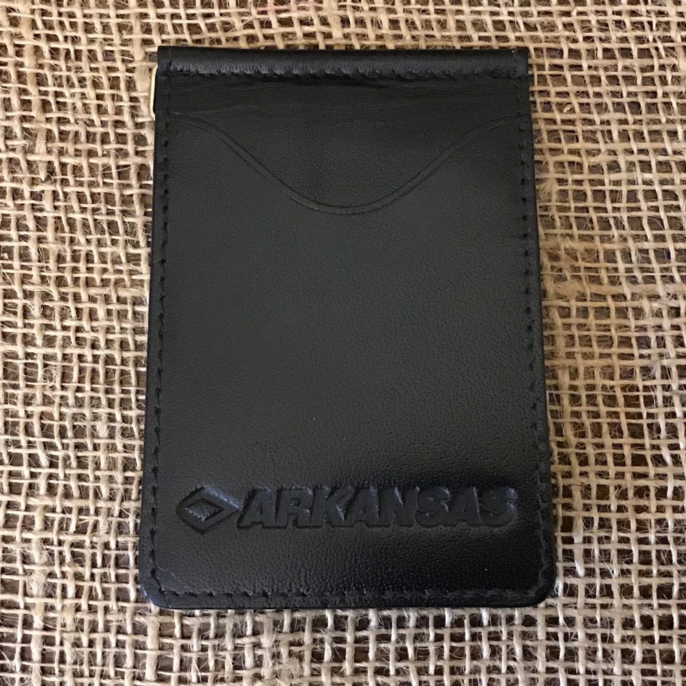 🌿 Slim folding wallet Arkansas logo